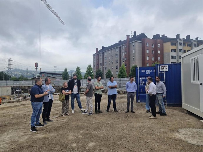 Ovidio Zapico, en La Felguera