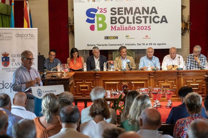 Presentación de la Semana Bolística 2025.