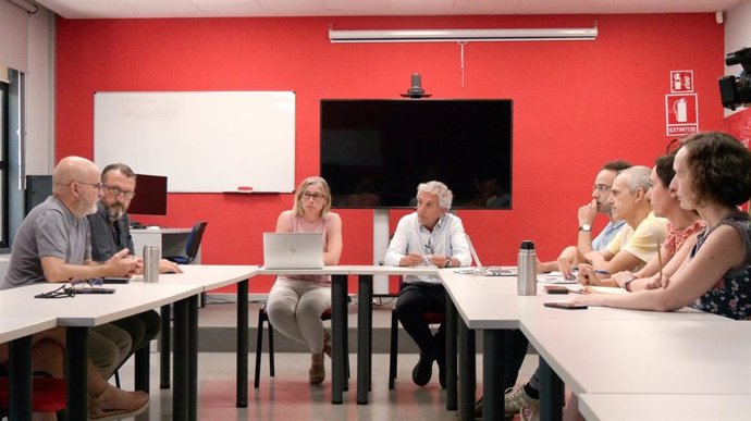 Reunión de coordinación en el Centro de Coordinación de Emergencias