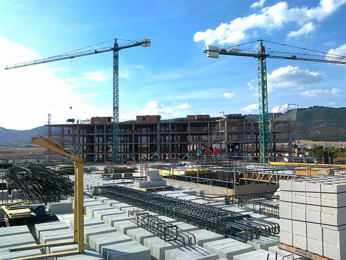 Archivo - Edificio en construcción