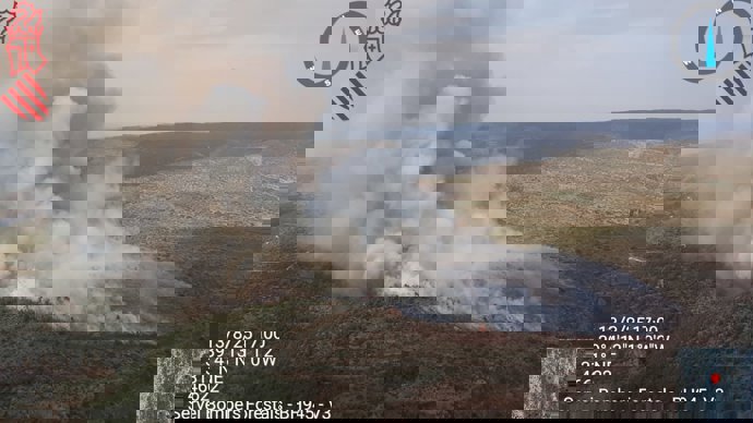 Incendio en Teresa de Cofrentes