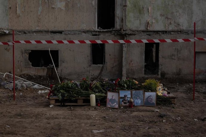 Ataque ruso en Kiev (Ucrania)