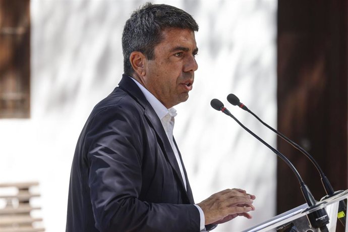 El presidente de la Generalitat Valenciana, Carlos Mazón