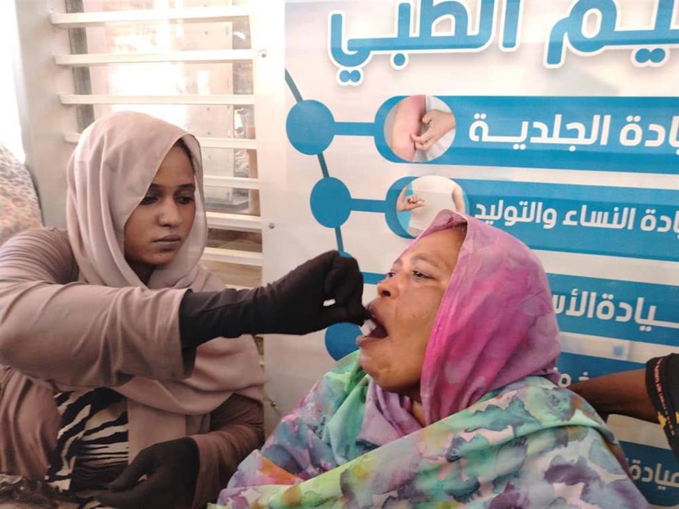 Archivo - Campaña de vacunación contra el cólera en la ciudad sudanesa de Omdurman