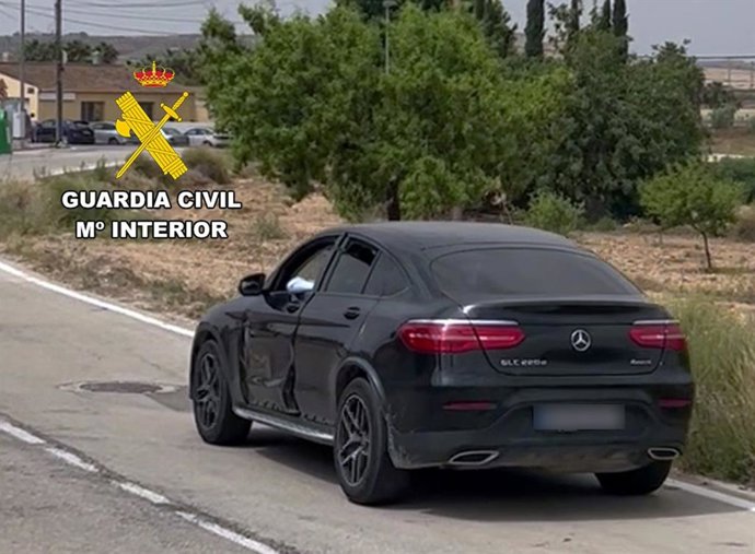 Vehículo del investigado