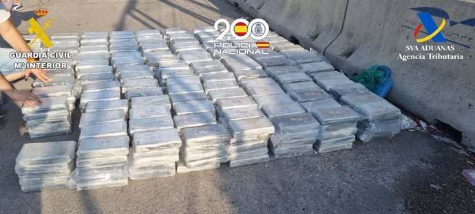 Intervenidos en el puerto de Valencia 675 kilos de cocaína oculta en un camión procedente de Ibiza