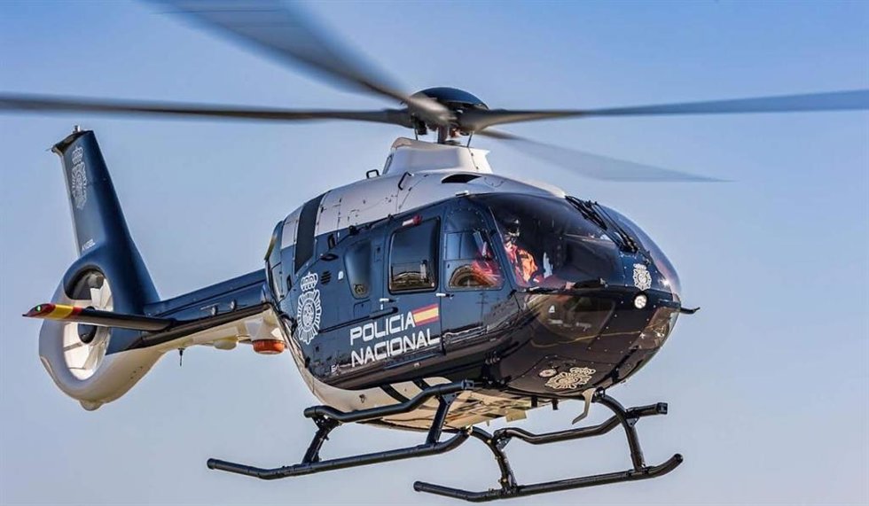Helicóptero de la Policía Nacional