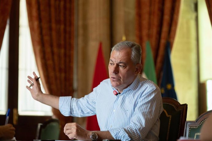 El alcalde de Sevilla, José Luis Sanz, en una imagen de archivo.
