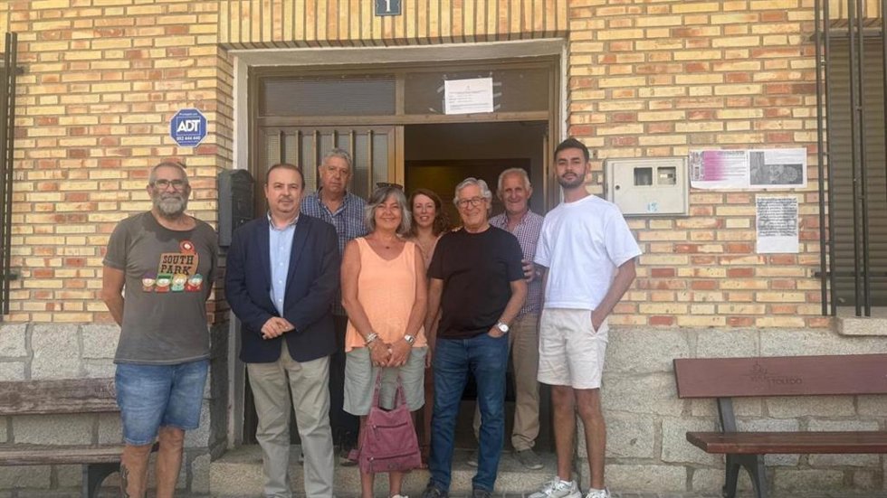 Visita al proyecto de exhumación en Mesegar de Tajo.