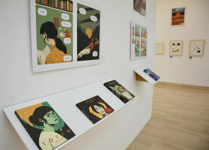 Exposición 'Aventureras gráficas'.