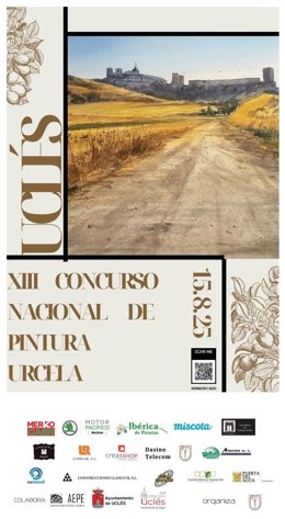 Cartel del XIII Concurso Nacional de Pintura Urcela.
