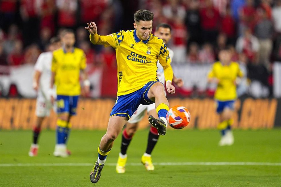 Archivo - El jugador de la UD Las Palmas Mika Mármol.