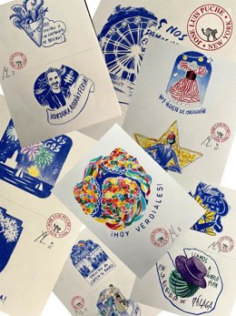 Colección de stickers para la Feria de Málaga