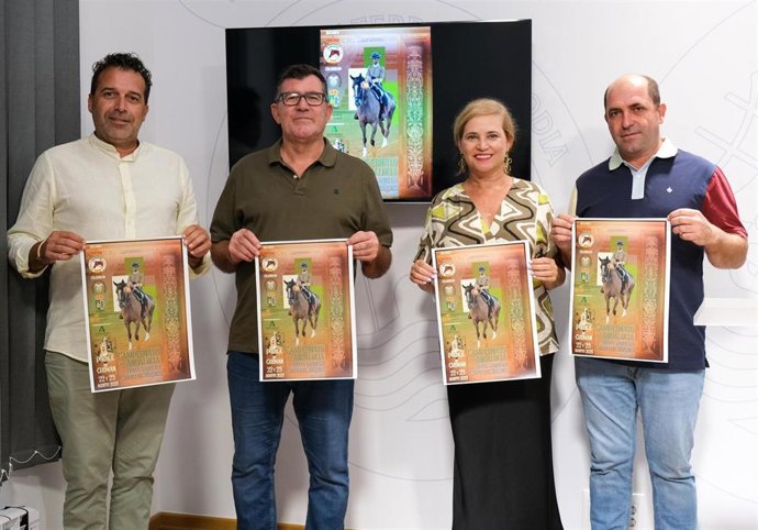 Presentación del Campeonato de Andalucía de Caballos Jóvenes en la Diputación de Huelva.