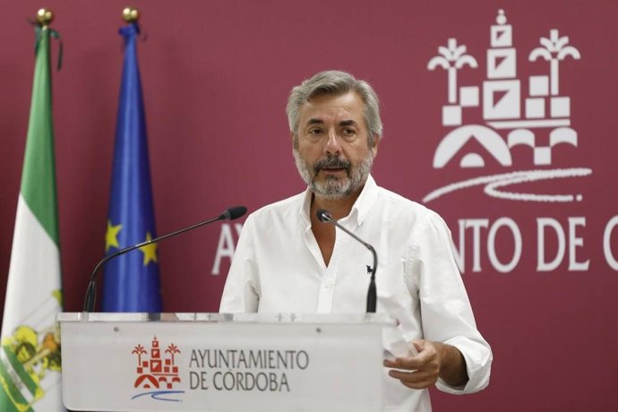 El portavoz del gobierno municipal del PP en el Ayuntamiento de Córdoba, Miguel Ángel Torrico.