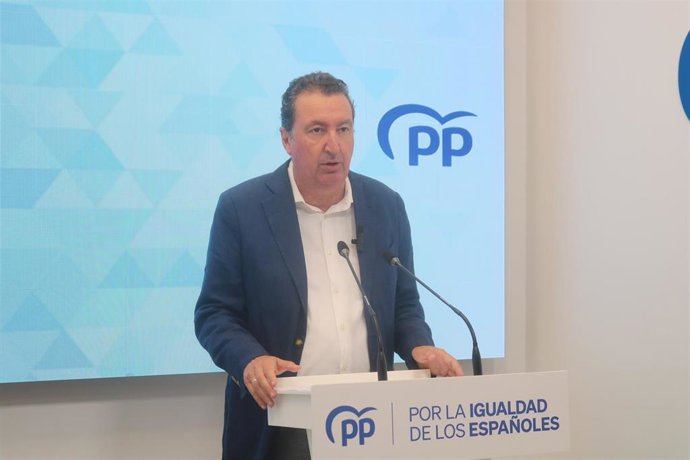 El presidente del PP de Huelva, Manuel Andrés González.