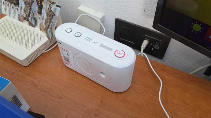 Dispositivo del servicio de teleasistencia de Murcia