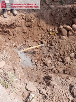 Origen de la fuga de gas en Elizondo.