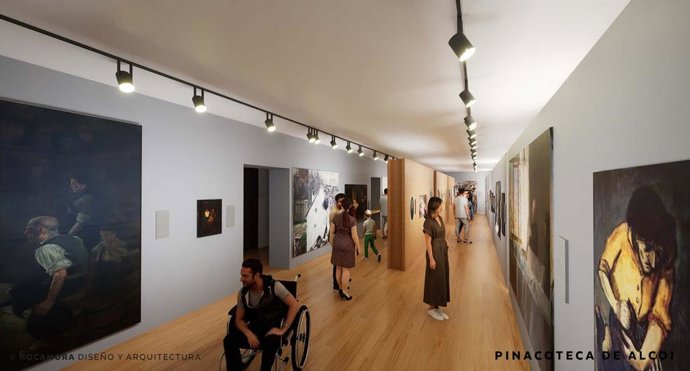 Proyecto de pinacoteca en Alcoy