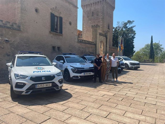 Andratx completa la flota de la Policía Local con siete vehículos