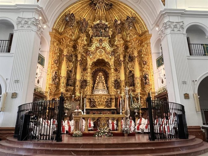 Archivo - Celebración de la Función del Voto del Rocío Chico (Huelva).