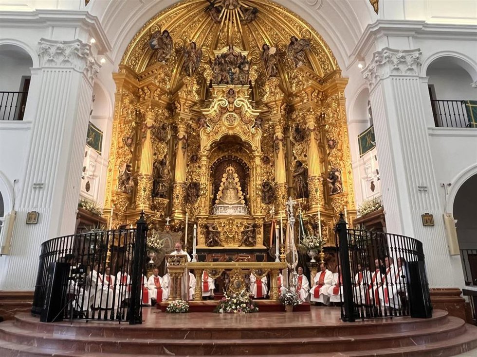 Archivo - Celebración de la Función del Voto del Rocío Chico (Huelva).