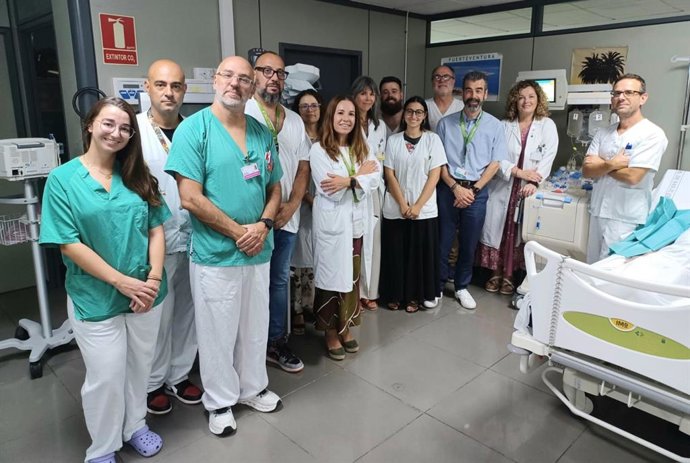 El Hospital Universitario de Canarias (Tenerife) realiza su primera sesión de fotoaféresis extracorpórea