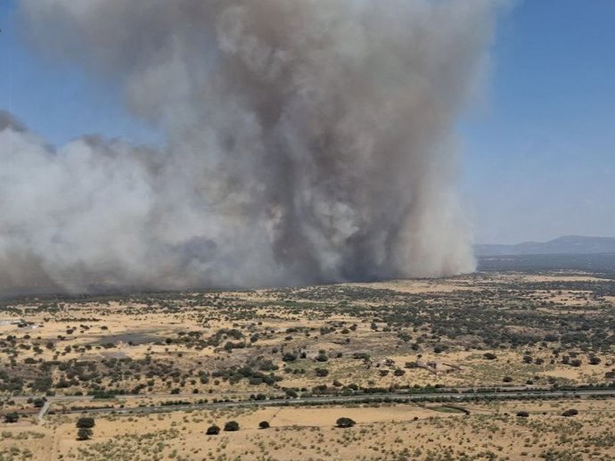 Incendio en Torrequemada.