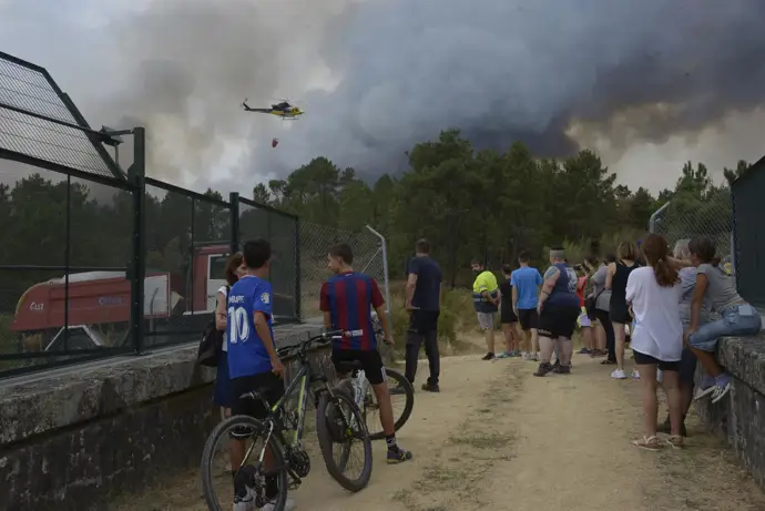 Incendios en Ourense
