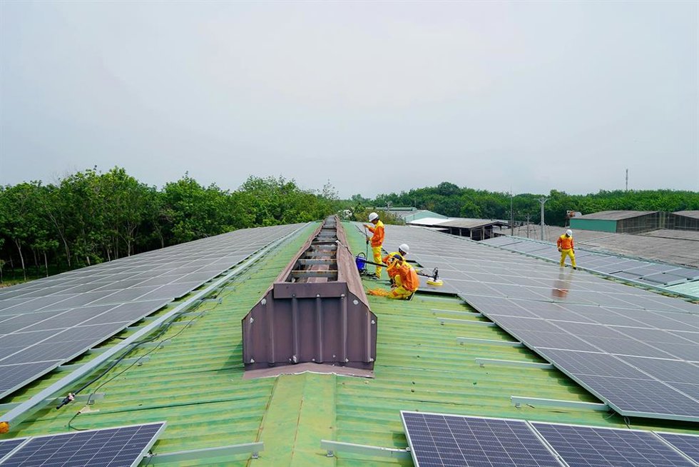 Placas solares.