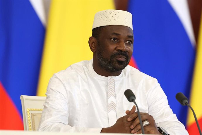 Archivo - Imagen de archivo del presidente de transición de Malí, Assimi Goita