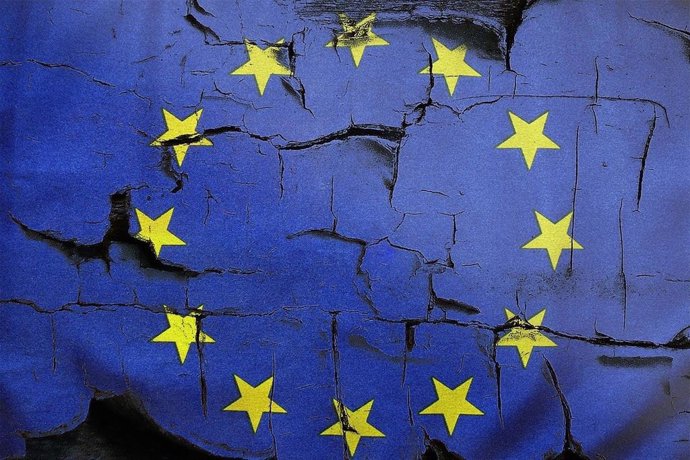 Bandera de la UE.