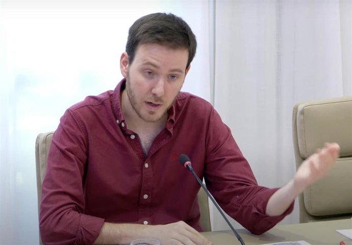 Archivo - El diputado del PSIB Ares Fernández