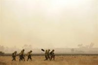 Preocupan en Cantabria dos incendios en Cillorigo de Liébana y en el límite con León