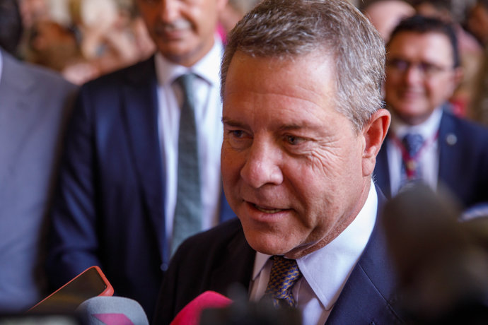 El presidente regional, Emiliano García-Page