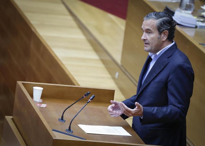 El portavoz del Grupo Popular en la comisión de investigación de la dana en Les Corts, Fernando Pastor.