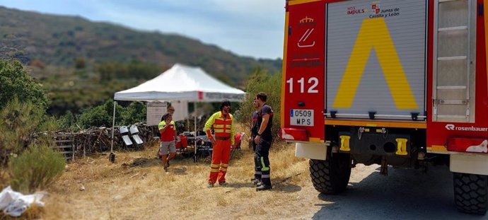 Cantabria envía a Zamora un puesto de mando avanzado contra los incendios forestales