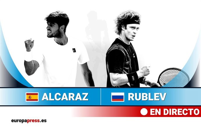 Alcaraz - Rublev, cuartos de final de Cincinnati: en directo.