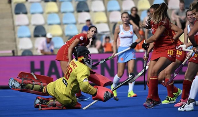 Países Bajos - España, semifinal Eurocopa hockey hierba