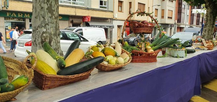 Certamen de la huerta en Llanes.