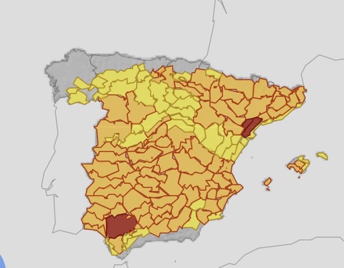 Situación de España ante la ola de calor