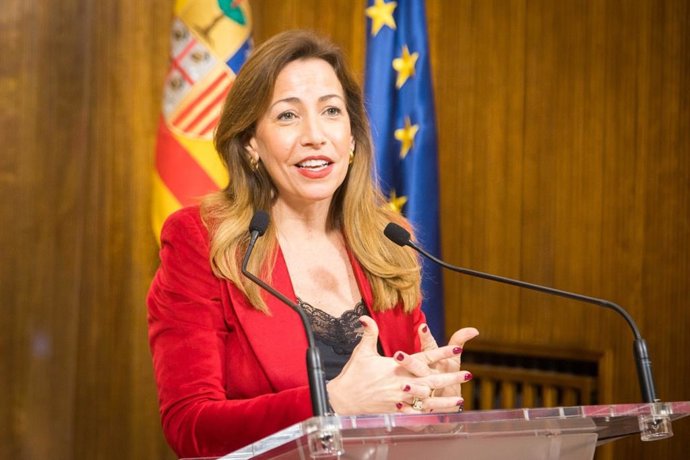 Archivo - La alcaldesa de Zaragoza, Natalia Chueca