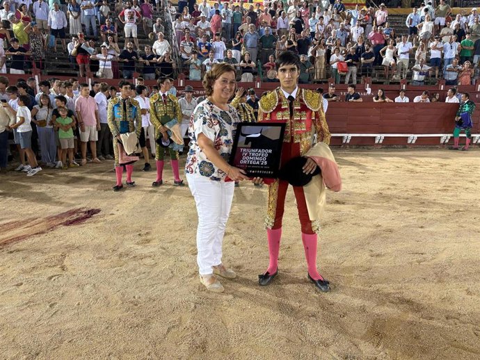 Raúl Caamaño gana el IV TROFEO 'DOMINGO ORTEGA' en la final celebrada en la Plaza de Toros de Toledo