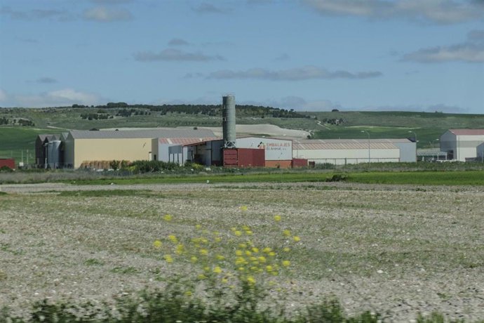 Archivo - Polígono industrial de Vallelado (Segovia).