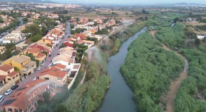 Riba-roja activa los 14 cañones de agua en la Vallesa de Mandor para prevenir incendios ante la ola de calor