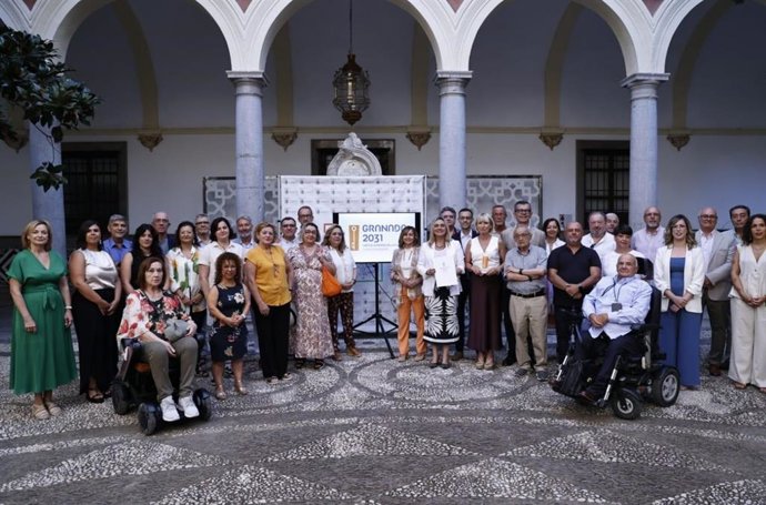 Más de 20 entidades sociales se suman a la candidatura de Granada como Capital Europea de la Cultura en 2031.