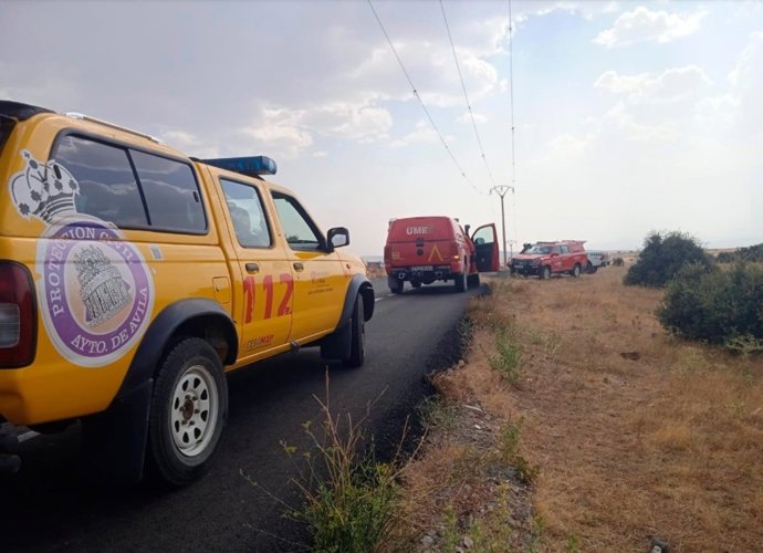 Incendio de Herradón de Pinares.