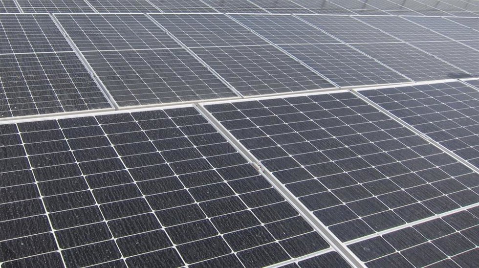 Archivo - Paneles fotovoltaicos 