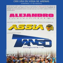 Cartel de la Jira de Navia