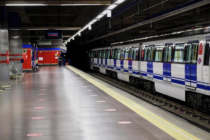 Archivo - Estación de Metro de Madrid